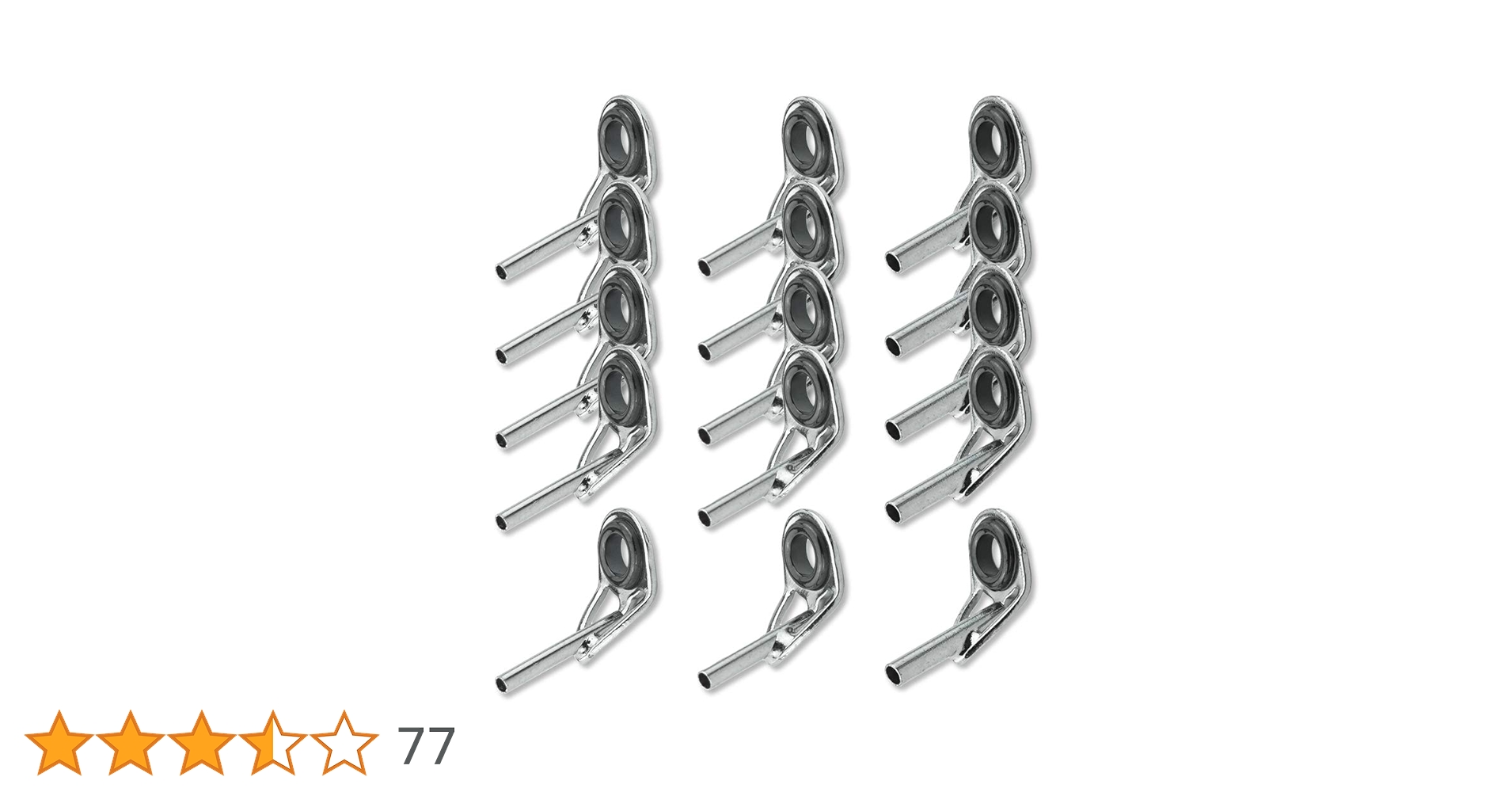 Amazon | トップガイド ロッドガイド ステンレス 釣り竿 穂先 (5